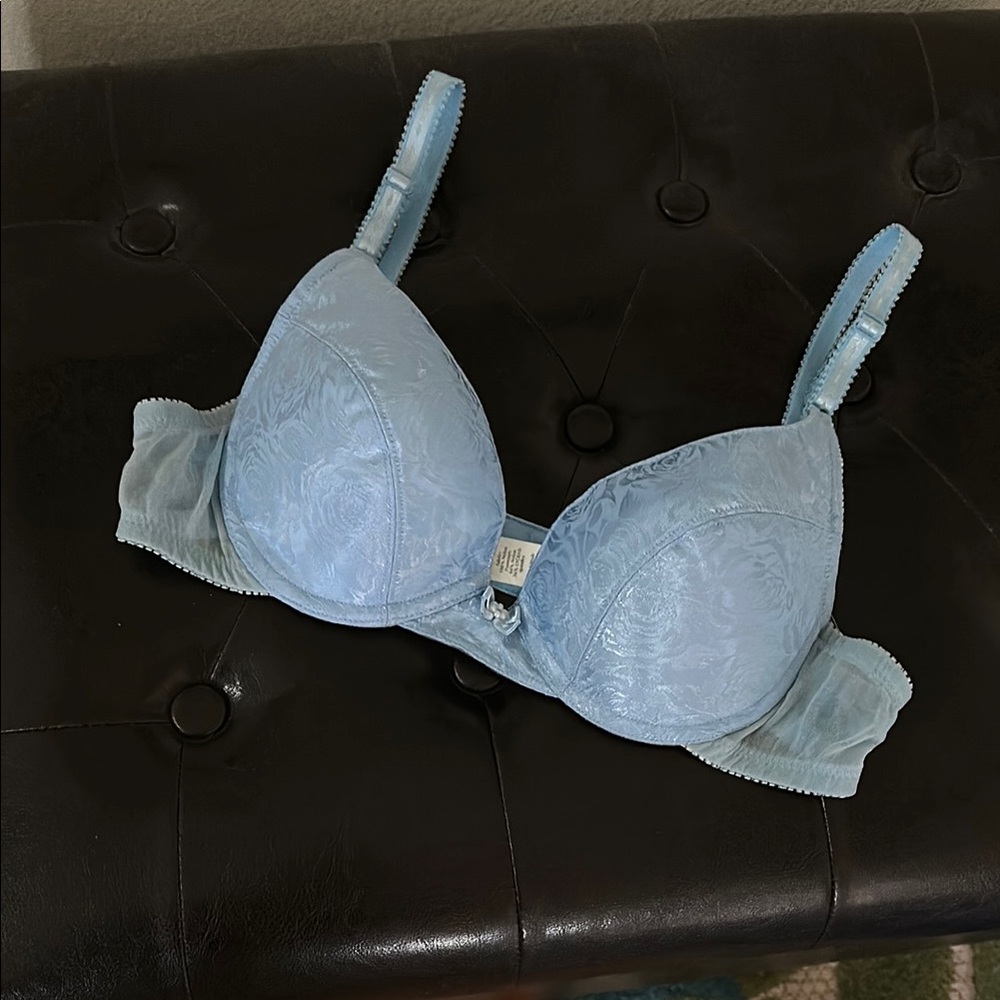 Partners Intimates Vintage Light Blue Padded Bra